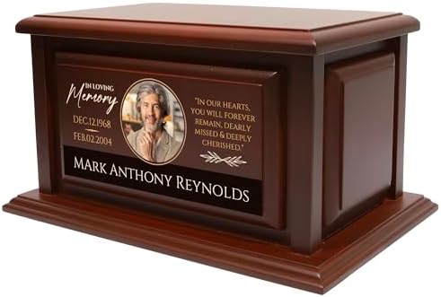 Pine Wood Personalized Urn