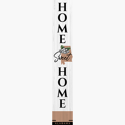 Home State Porch Sign (8x48)