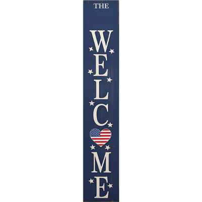 Patriotic Porch Sign (8x48)